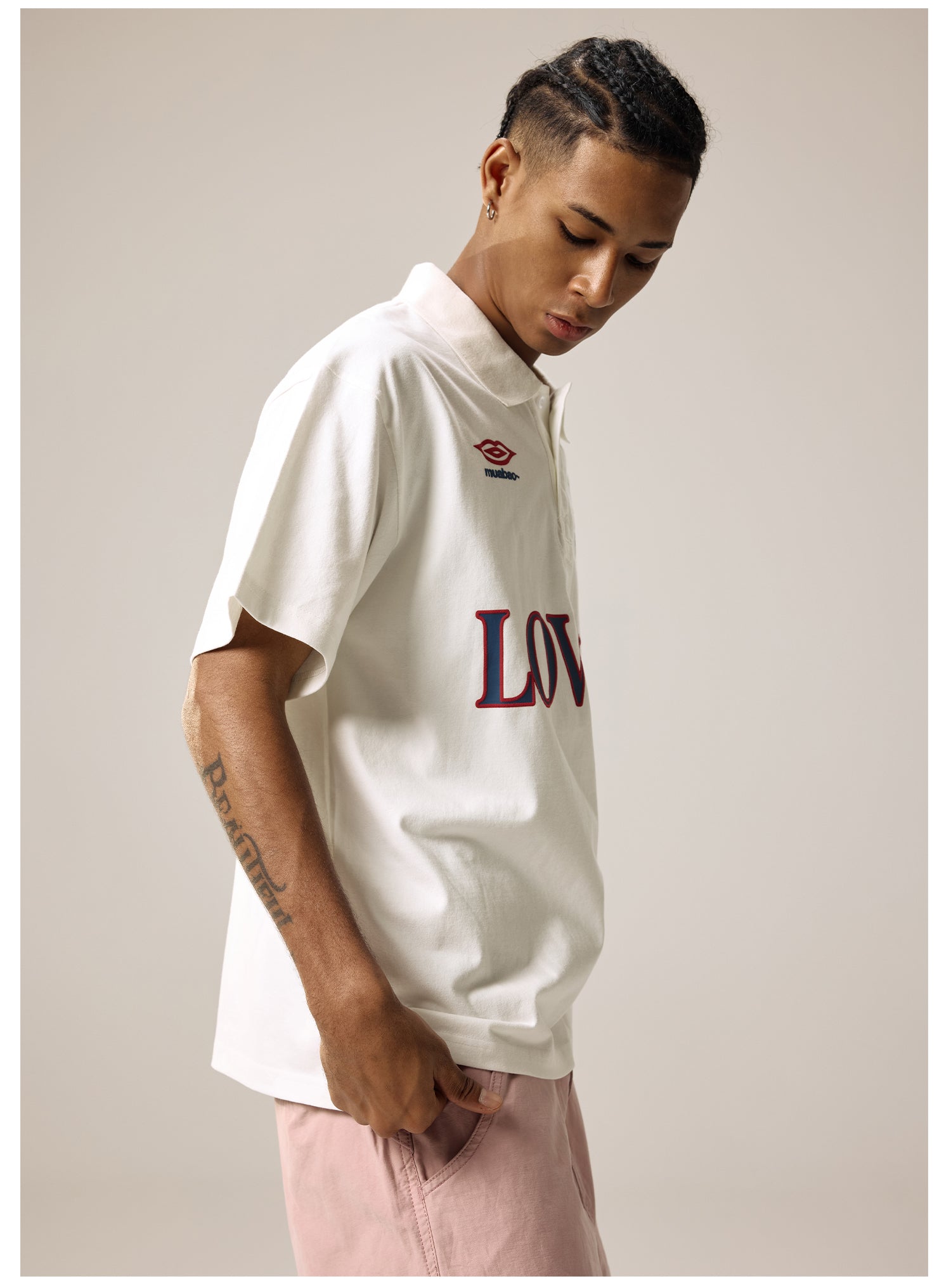 Remedy LOVING Foam Print Polo Shirt