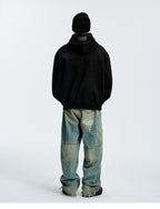 MEDM Ethnic Patchwork Hoodie