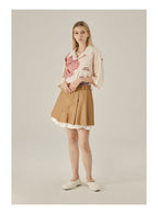 EMPTY REFERENCE Spring Flower Short Sleeve Shirt
