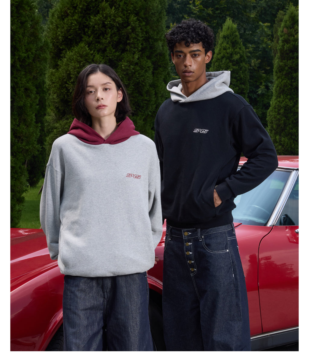 S45 Colorblock Logo Hoodie