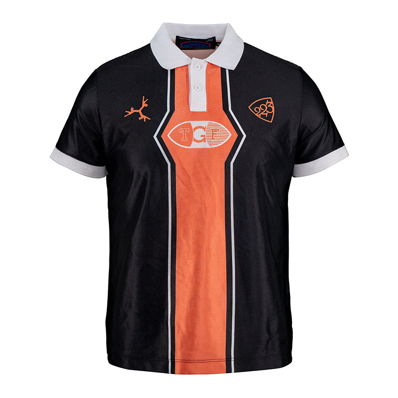 TGFCLUB Color Clashing Sports Fabric Soccer Jersey Polo
