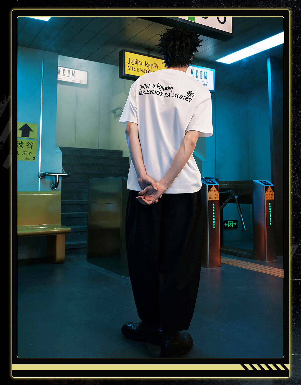 MEDM × Jujutsu Kaisen Character Multi Print Tee