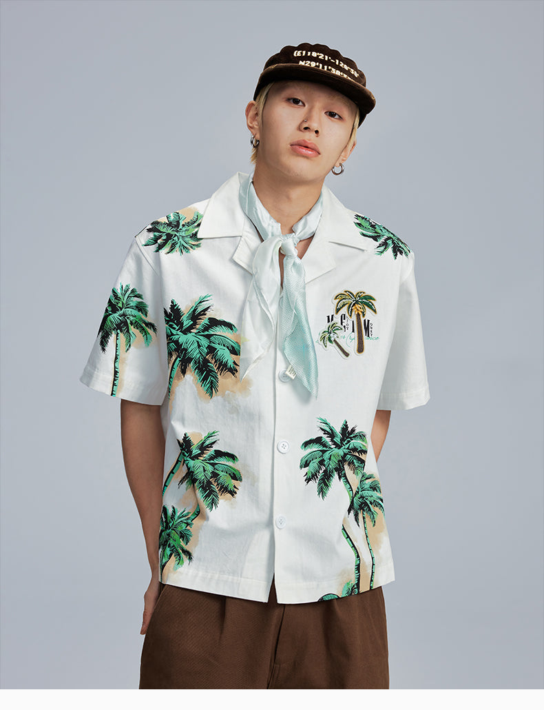 MEDM Palm Tree Hawaiian Shirt