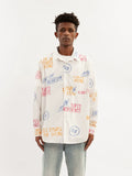EMPTY REFERENCE Vintage Slogan Long Sleeve Shirt