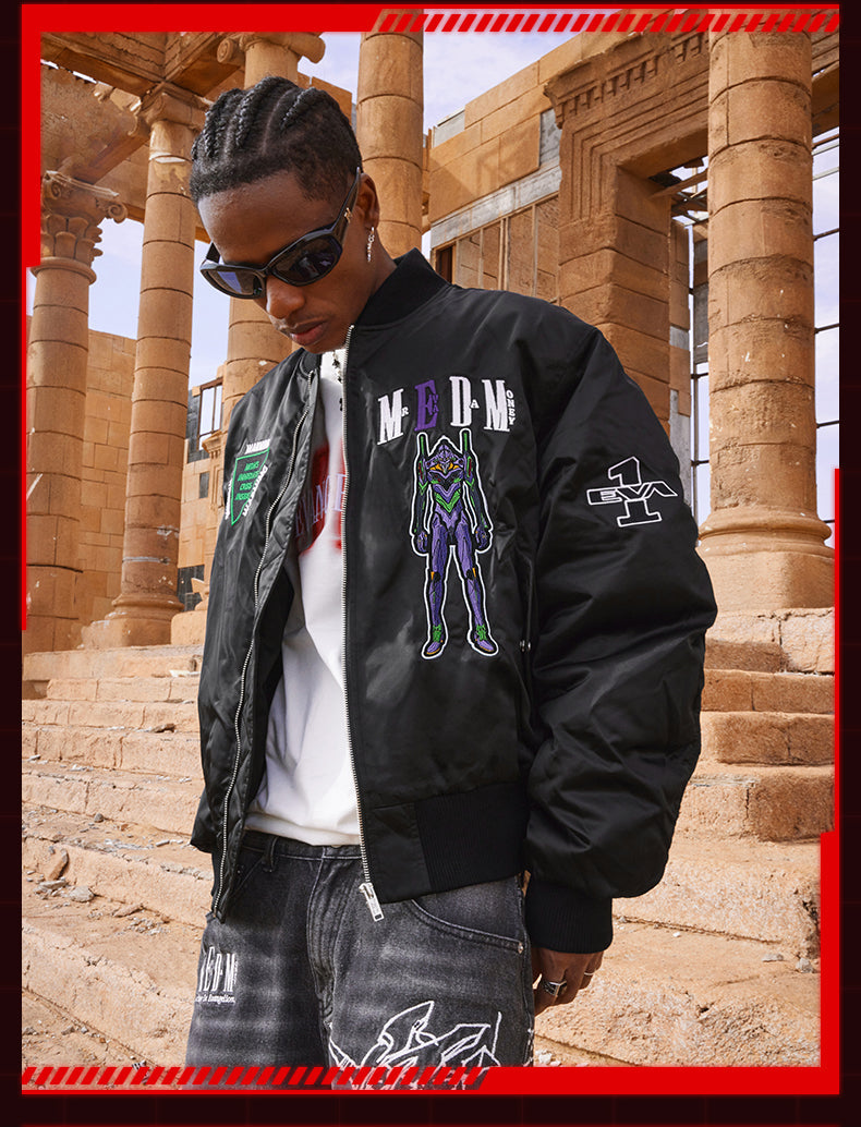 MEDM x EVA Unit-00, Unit-01, Unit-02 MA-1 Bomber Jacket