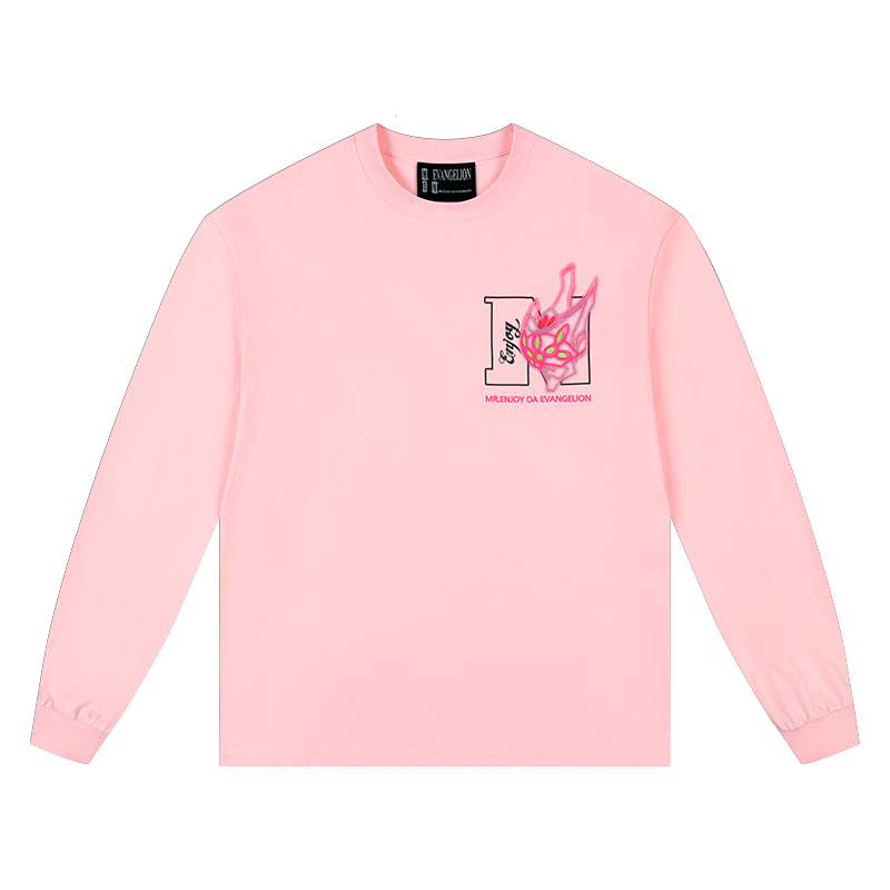 MEDM x EVA Basic Logo Long Sleeve Tee