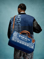YADcrew x MEDM PU Leather Weekender Bag