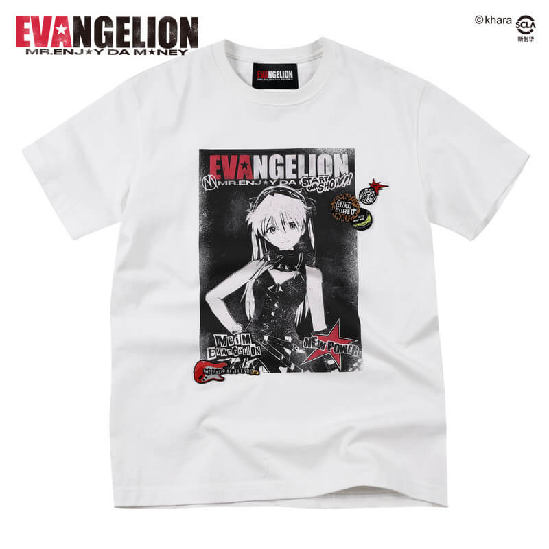 MEDM x EVA NEVER END Vintage Character Poster Print Tee