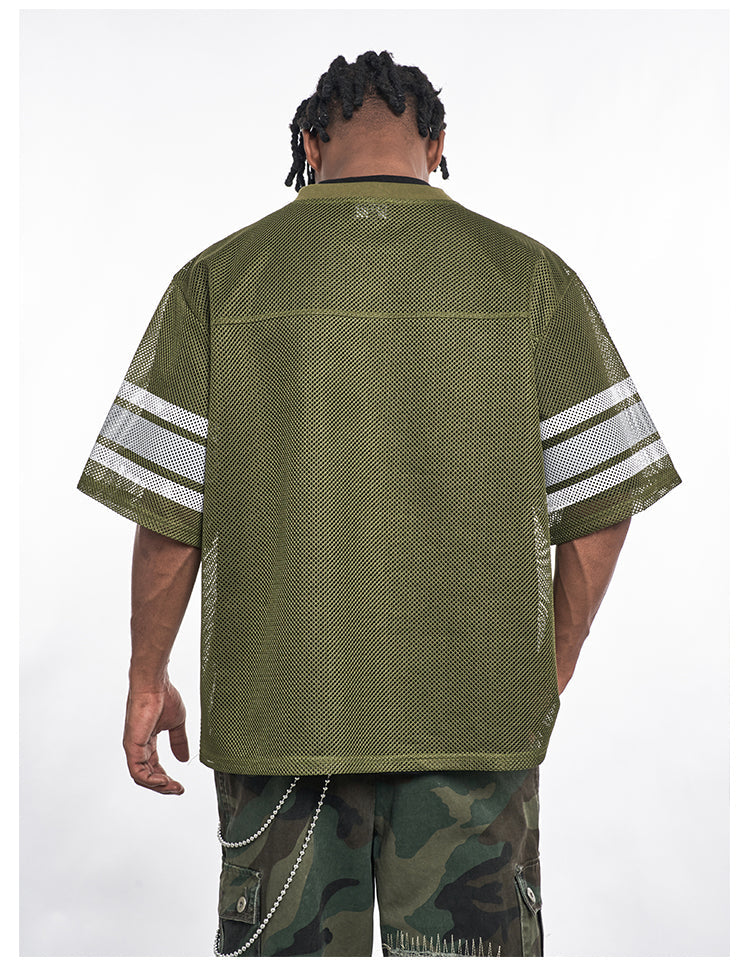 F3F Select Letter Printed Mesh Hockey Jersey