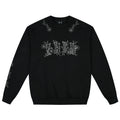 MEDM Floral Logo Embroidered Sweatshirt