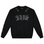 MEDM Floral Logo Embroidered Sweatshirt