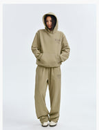 MEDM Embroidered Lettered Logo Hoodie & Sweatpants
