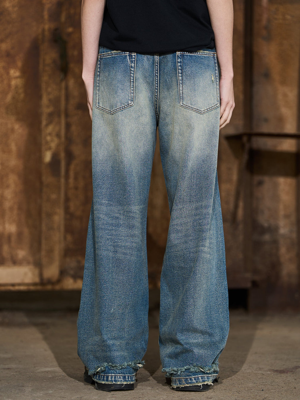 BLIND NO PLAN EXIT MODE Nostalgia Washed Destroyed Jeans