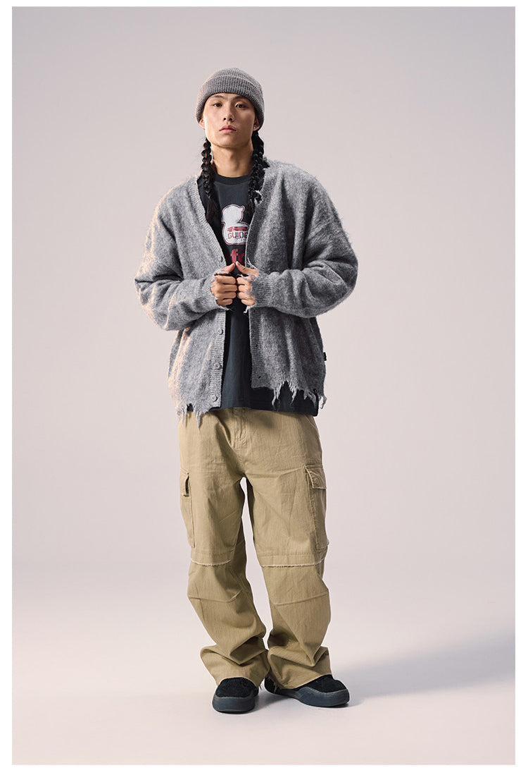 Remedy Distressed Knit Cardigan
