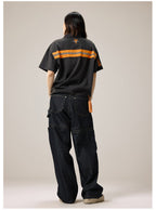 Remedy Cocktail Glass Girl Embroidery Polo Shirt