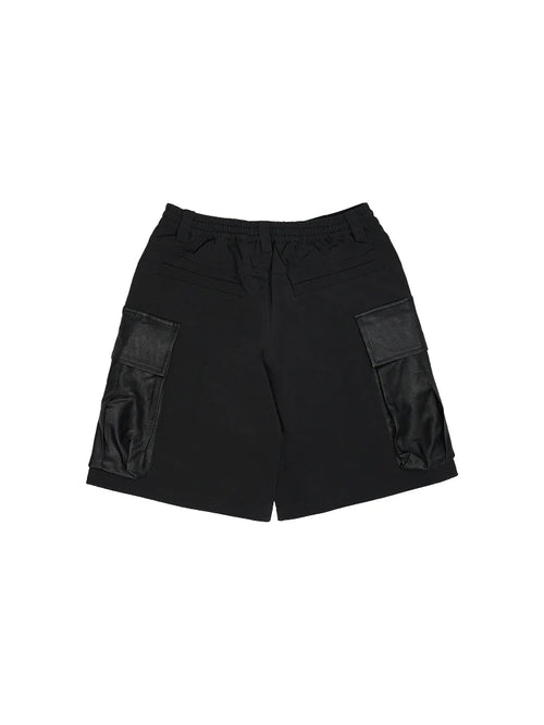 1807 Leather Pocket Work Cargo Shorts