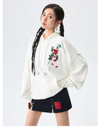 MEDM Rose Interspersed Logo Hoodie