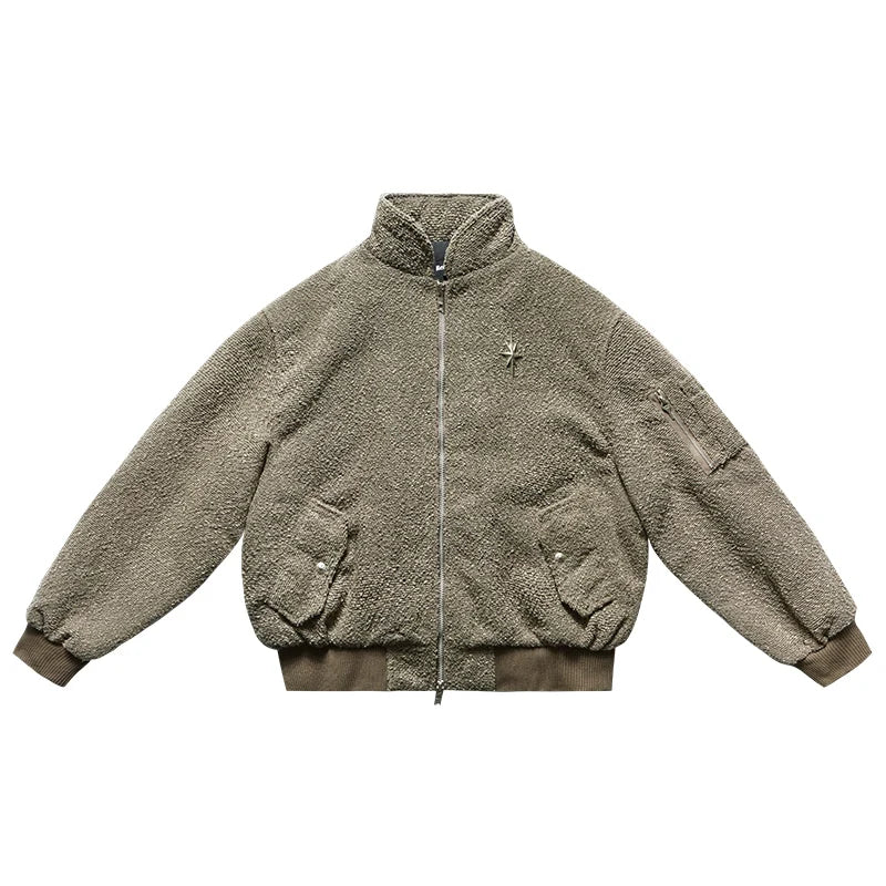 Remedy Textured MA-1 Bomber Jacket