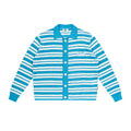 EMPTY REFERENCE Knit Striped Embroidered Long Sleeve Shirt