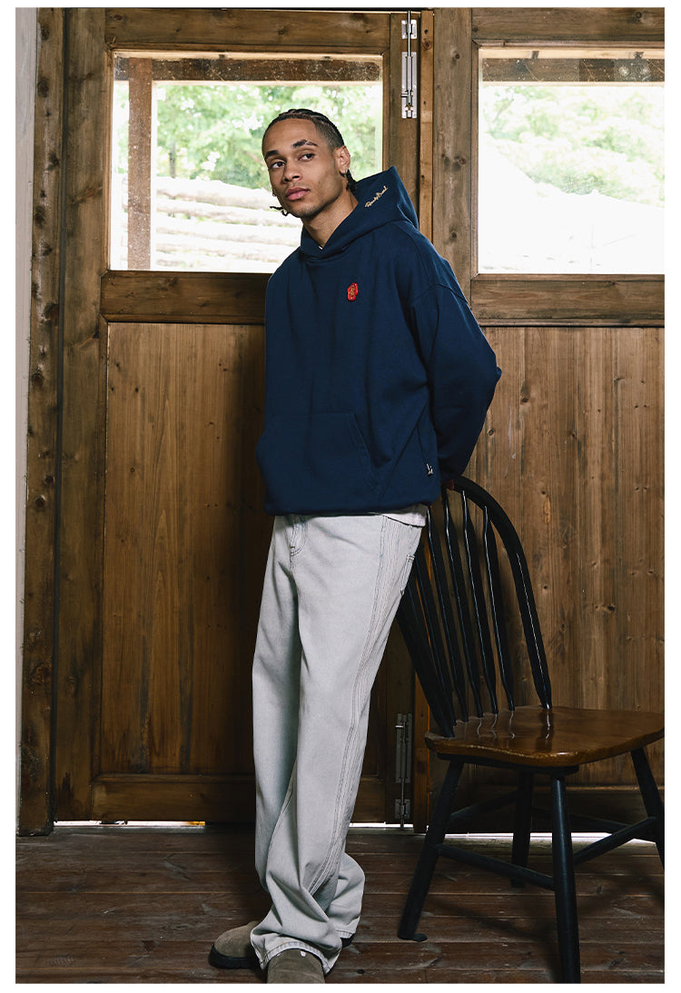Remedy Metal Wax Seal Chain Embroidered Hoodie