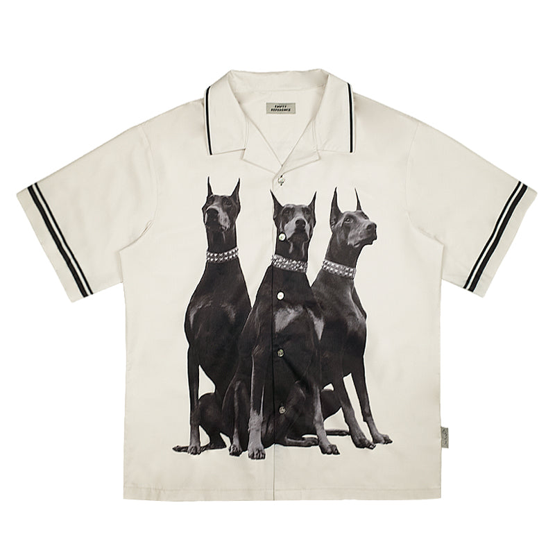 EMPTY REFERENCE Doberman Short Sleeve Shirt