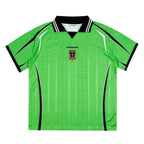 ORANGEDRAGON ODFC Striped Embroidered Soccer Jersey Uniform Polo Shirt