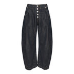 STEEPC Magnetic Button Scimitar Jeans