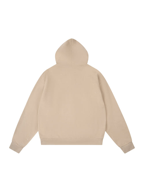 1807 Logo Studs Zip Up Hoodie