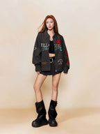 1807 Pegasus 3D Embroidered Detroit Jacket