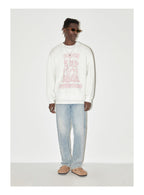 EMPTY REFERENCE Neon Doberman Dog Print Sweatshirts