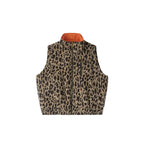 Labt Leopard Print Air Force Vest