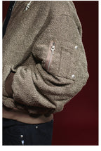 Remedy Textured MA-1 Bomber Jacket