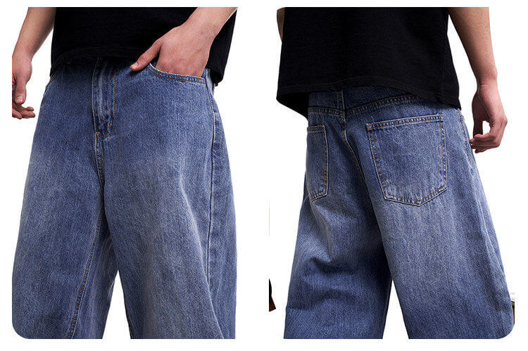 F3F Select Classic Wash Baggy Jeans
