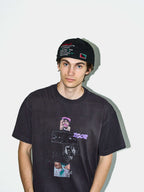 LIBERAFIT 3D Embroidered Skeleton Baseball Cap