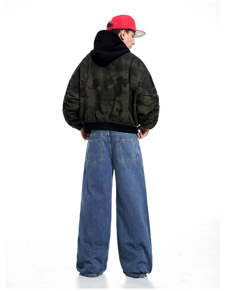 F3F Select Vintage Light Wash Baggy Jeans