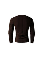 KARMANISTIC Logo Print Slim Fit Long Sleeve Tee