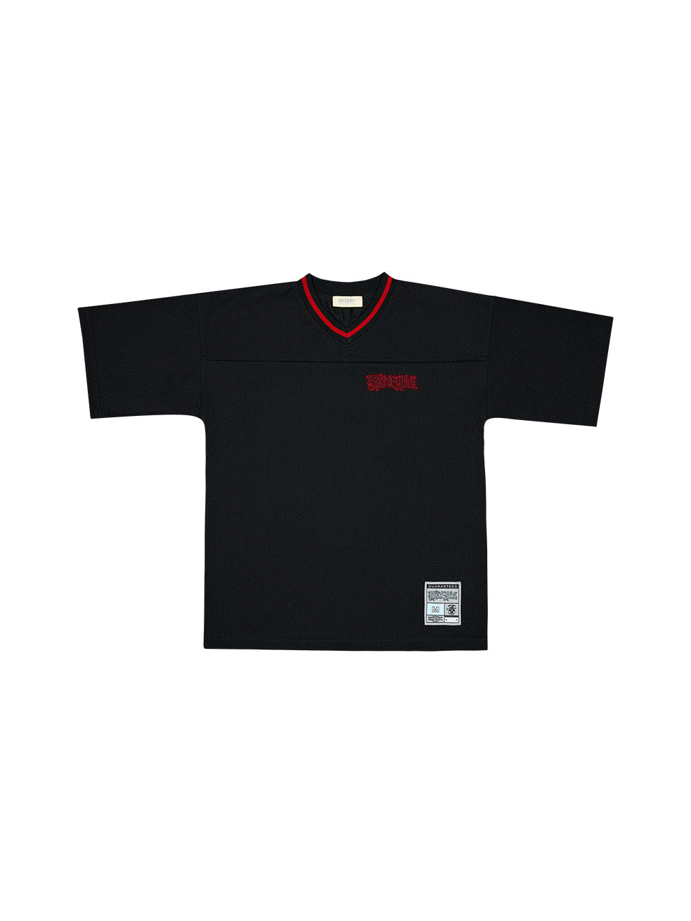 MHARF 87 Logo Vintage Mesh Sports Hockey Jersey