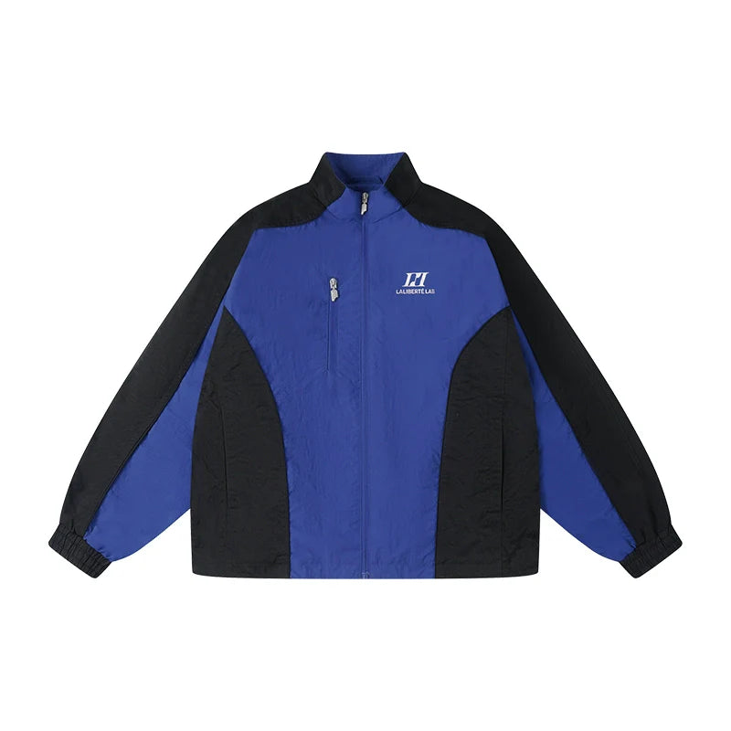 Labt Structured Colorblock Windproof Nylon Shell Jacket