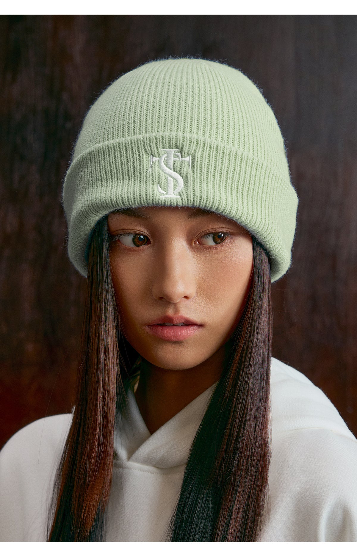 Small Town Kid Basic Logo Embroidery Beanie