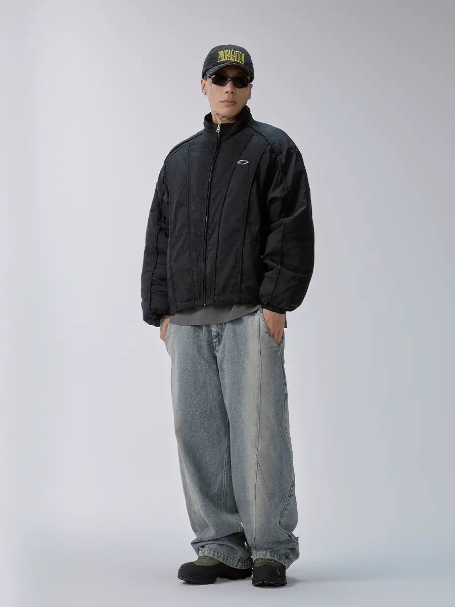 F2CE Panelled Padded Jacket