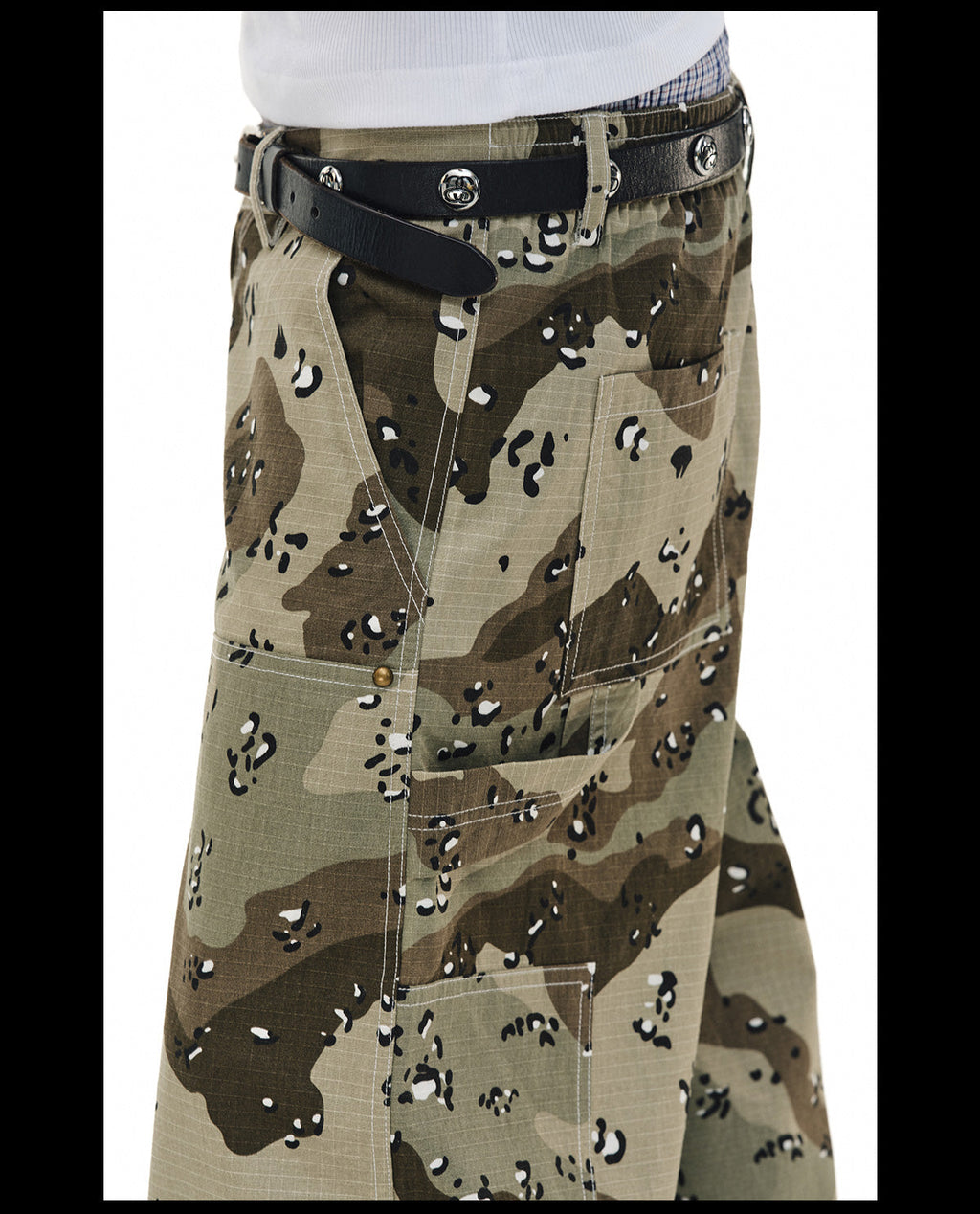 NOVACAM Desert Camouflage Double Knee Work Pants