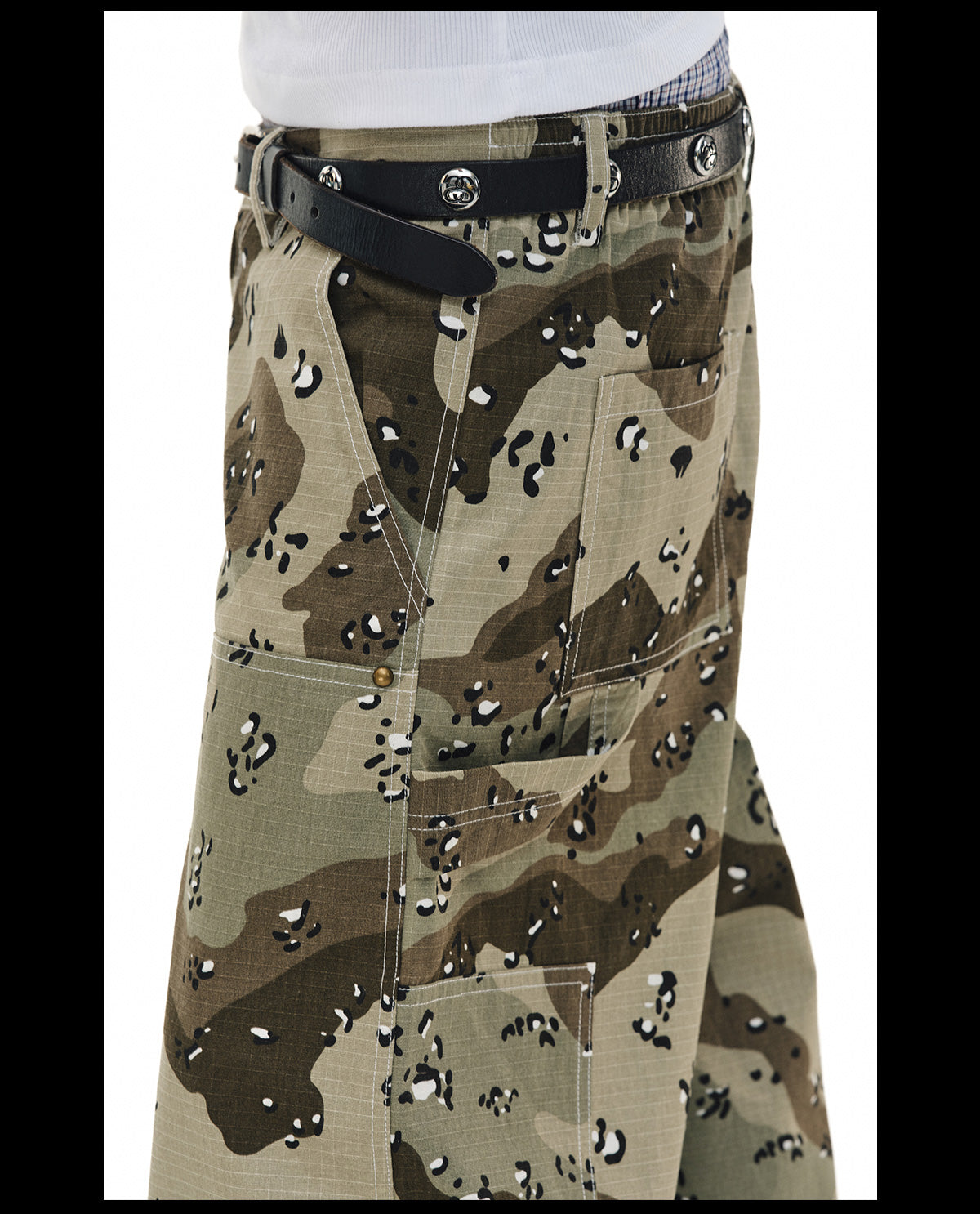 NOVACAM Desert Camouflage Double Knee Work Pants