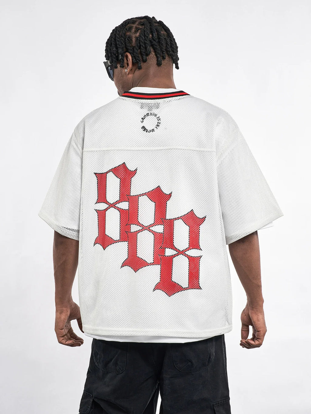 F3F Select 8 Letter Print Mesh Hockey Jersey