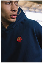 Remedy Metal Wax Seal Chain Embroidered Hoodie