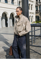 STEEPC Plaid Short Jacket
