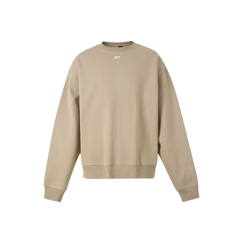 1807 Basic Logo Printed Sweatshirt