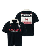 STEEPC Amigos Patch Embroidered Polo Shirt
