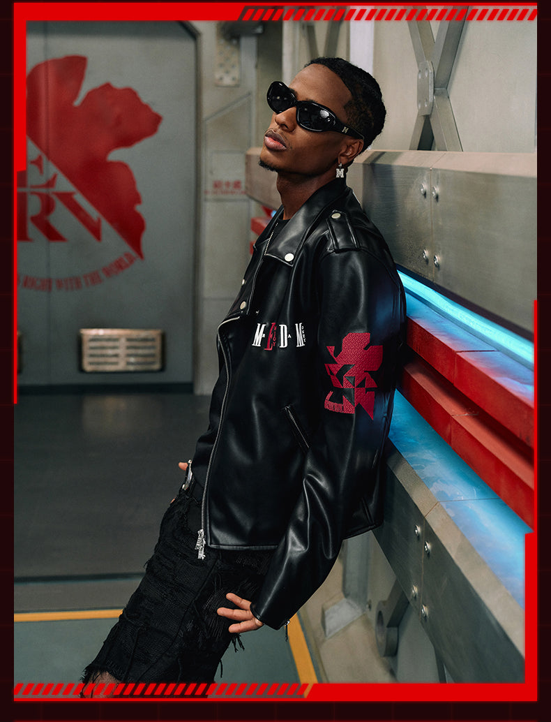 MEDM x EVA Unit-13 Leather Jacket