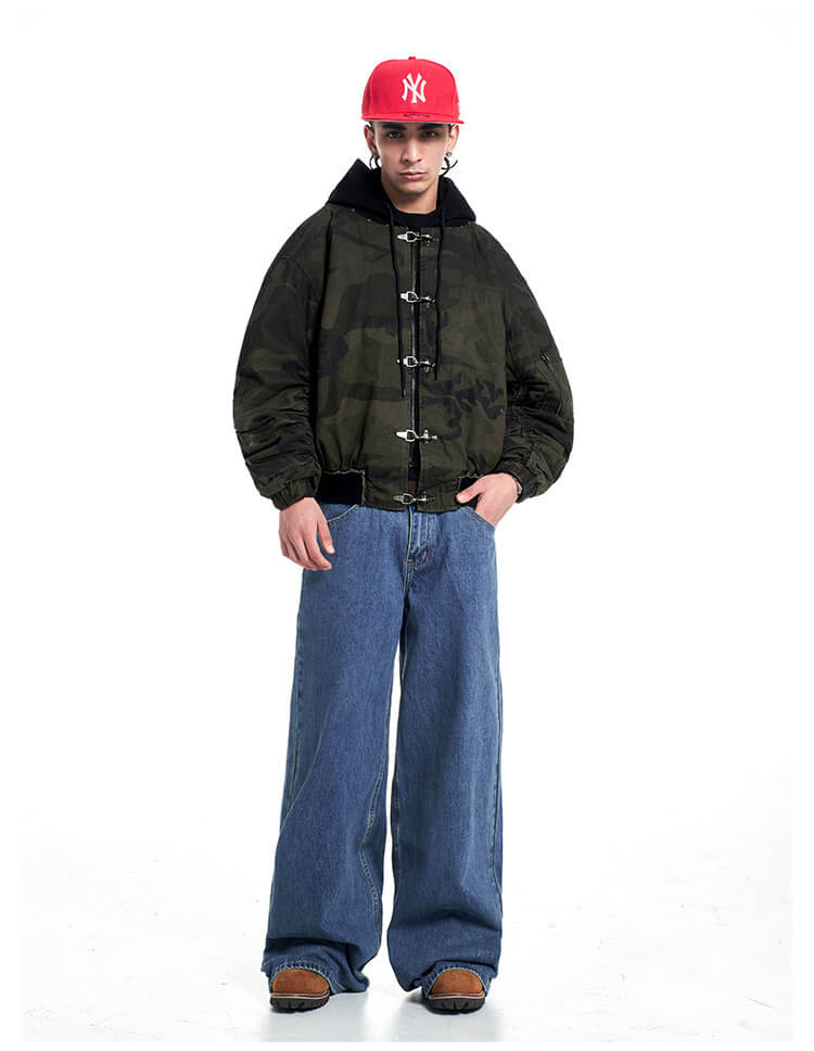 F3F Select Vintage Light Wash Baggy Jeans
