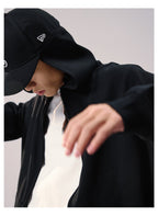 Remedy Baseball Cap Hood Zip Up Hoodie